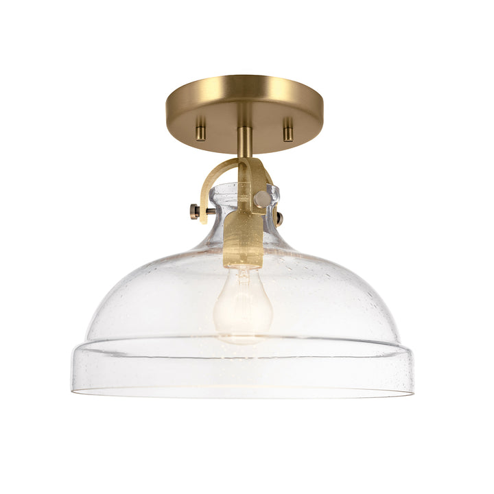 Hampton 1 Light Duo-Mount Pendant - Brass