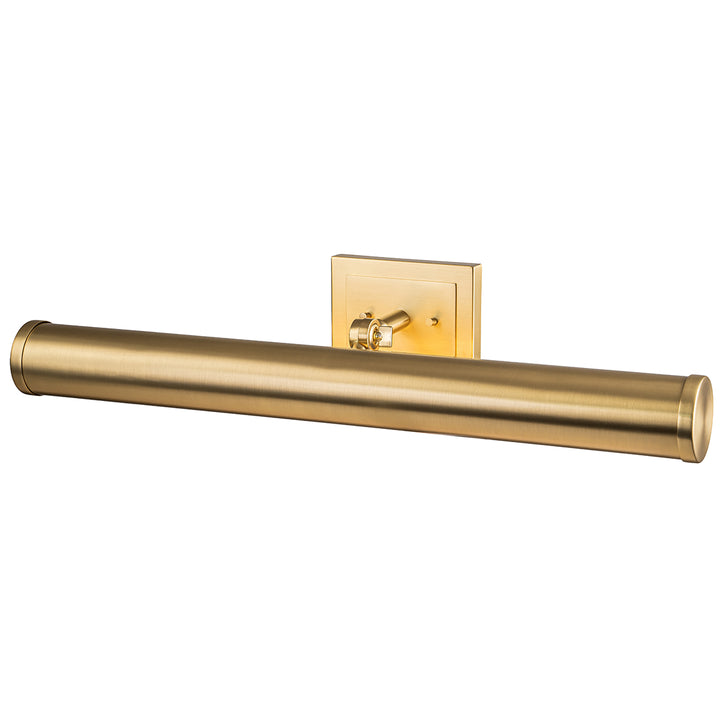 Coates Brushed Brass Finish Large Picture Light
