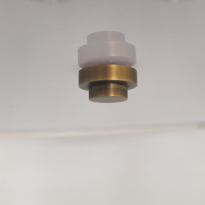 Fletcher 3 Light 22" Flush Mount - Aged Brass