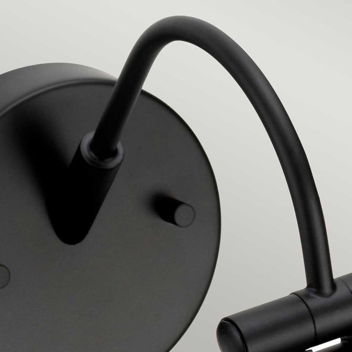 Alton Medium LED Picture Light Black
