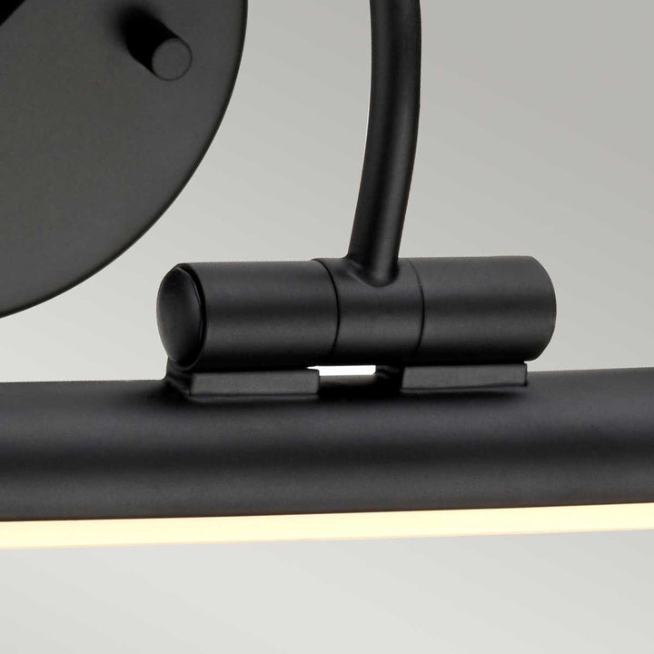 Alton Medium LED Picture Light Black