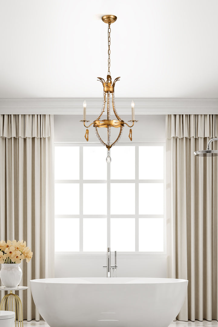 Monteleone 3 Light Chandelier