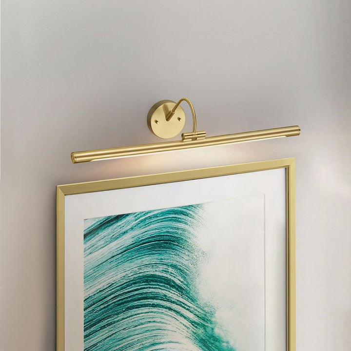 Alton Large LED Picture Light Brushed Brass