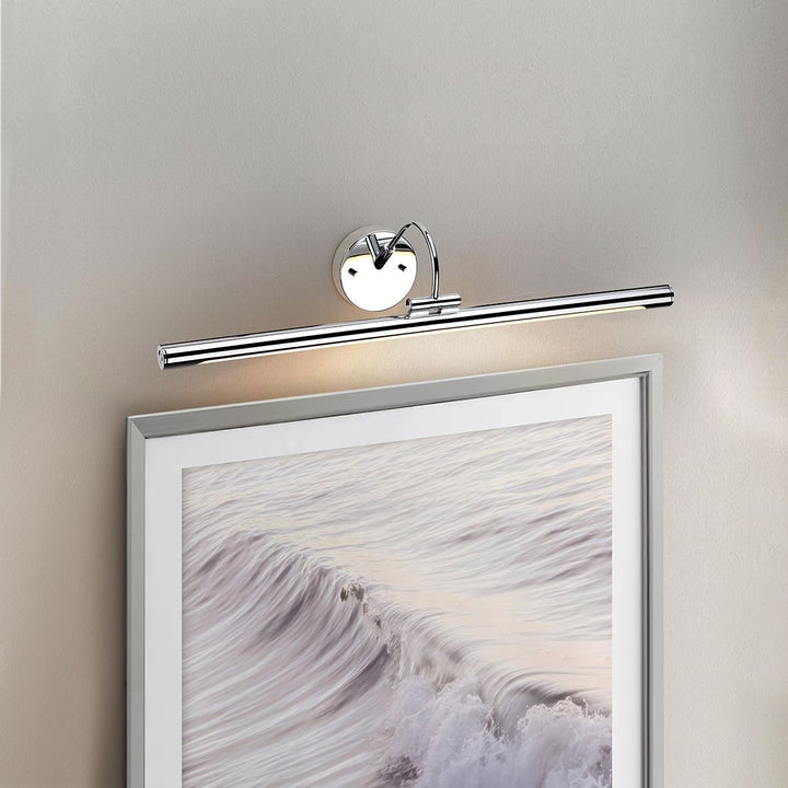Alton Large LED Picture Light Polished Chrome