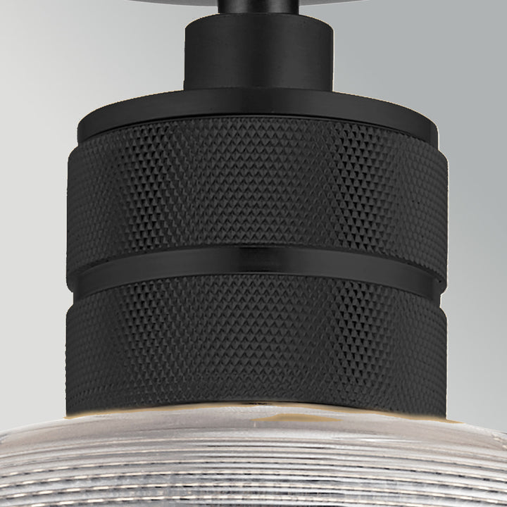 Hampstead 1 Light Duo-Mount Pendant - Black