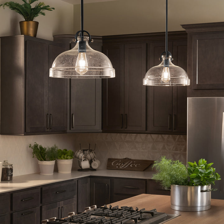 Hampton 1 Light Duo-Mount Pendant - Graphite