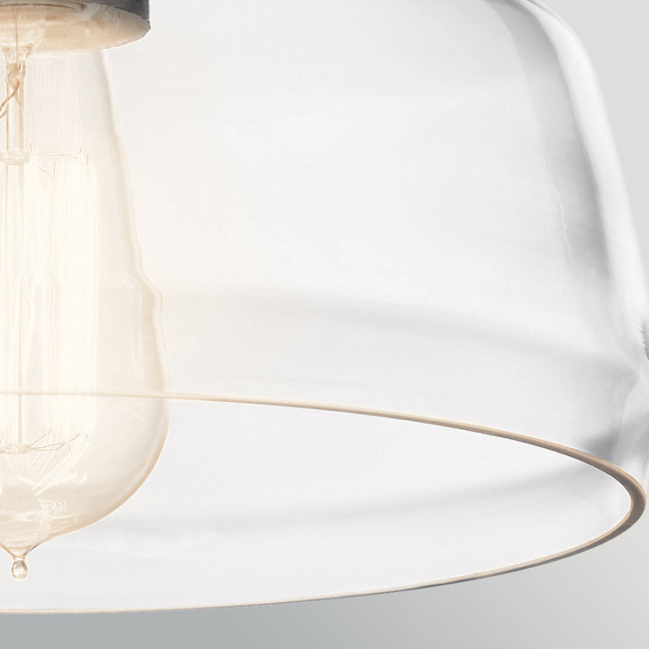 Nottinghill 1 Light Duo-Mount Pendant - Graphite (Black)