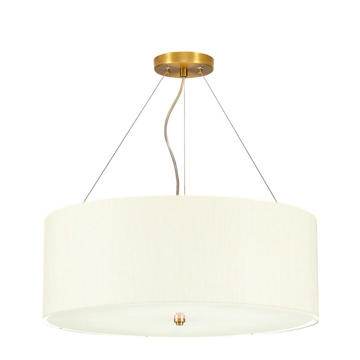 Pearce 5 Light  22" Pendant - Aged Brass