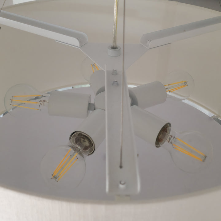 Pearce 5 Light  22" Pendant - Aged Brass