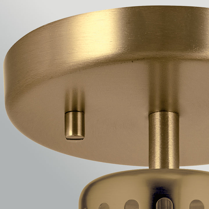 York 1 Light Duo-Mount Pendant - Brass