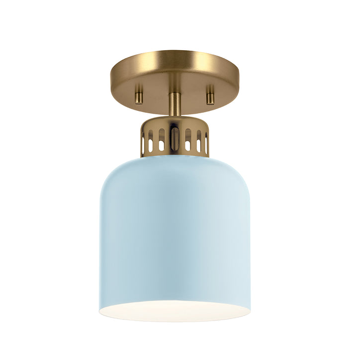 York 1 Light Duo-Mount Pendant - Brass