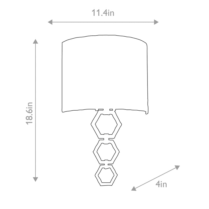 Clark Medium 1 Light Wall Light - Aged Brass