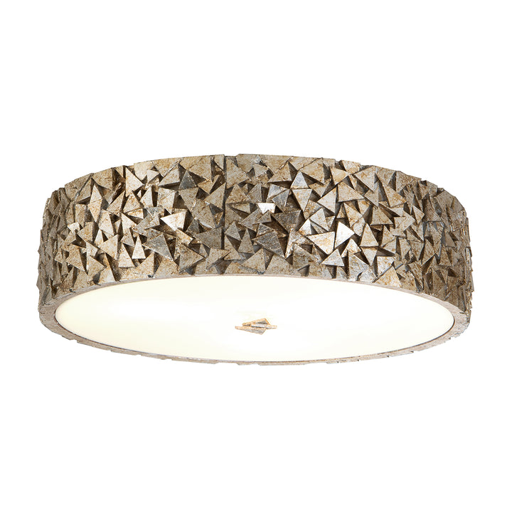 Mosaic 16" Round Flush Mount