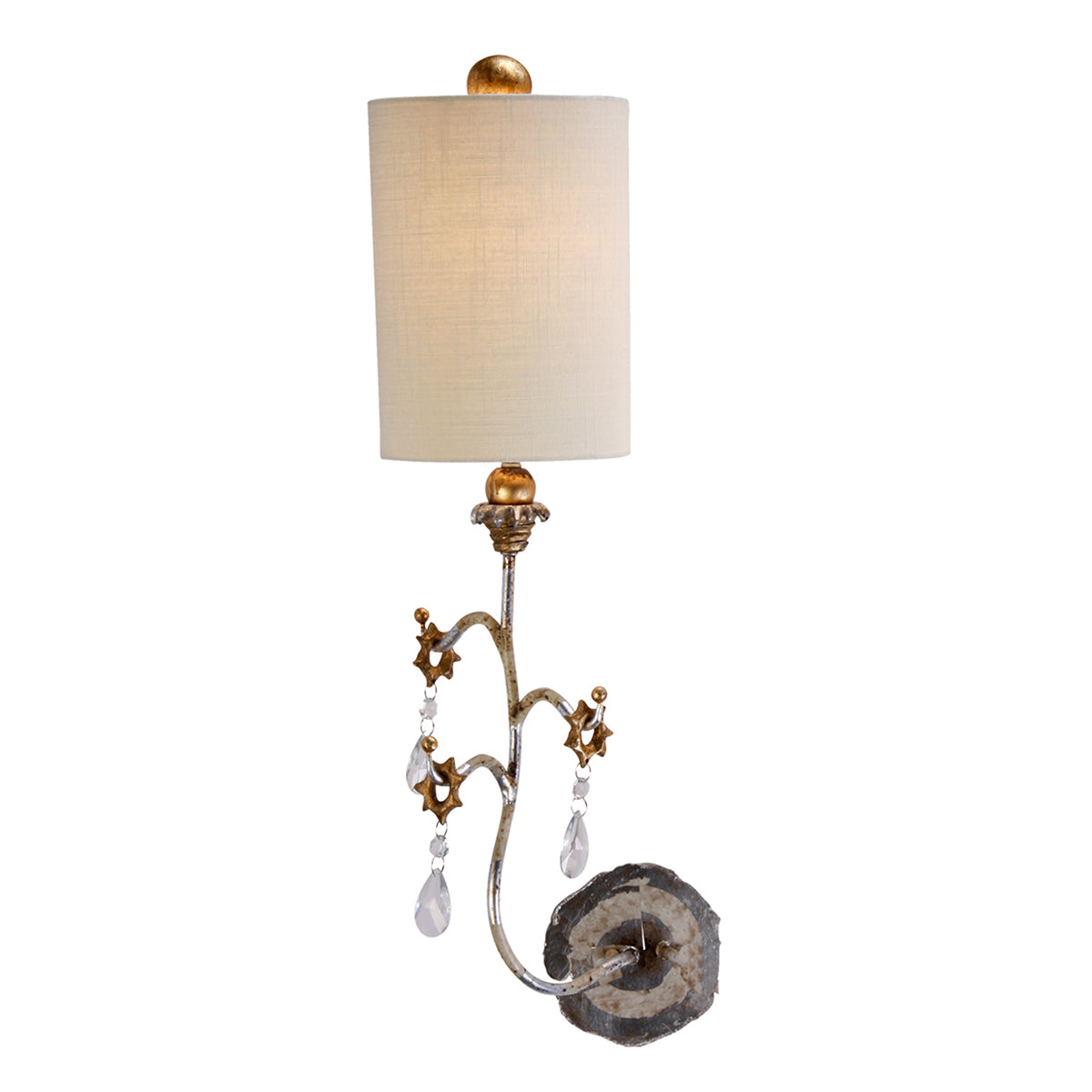Tivoli Silver Sconce %%cf__sku%% – Lucas McKearn