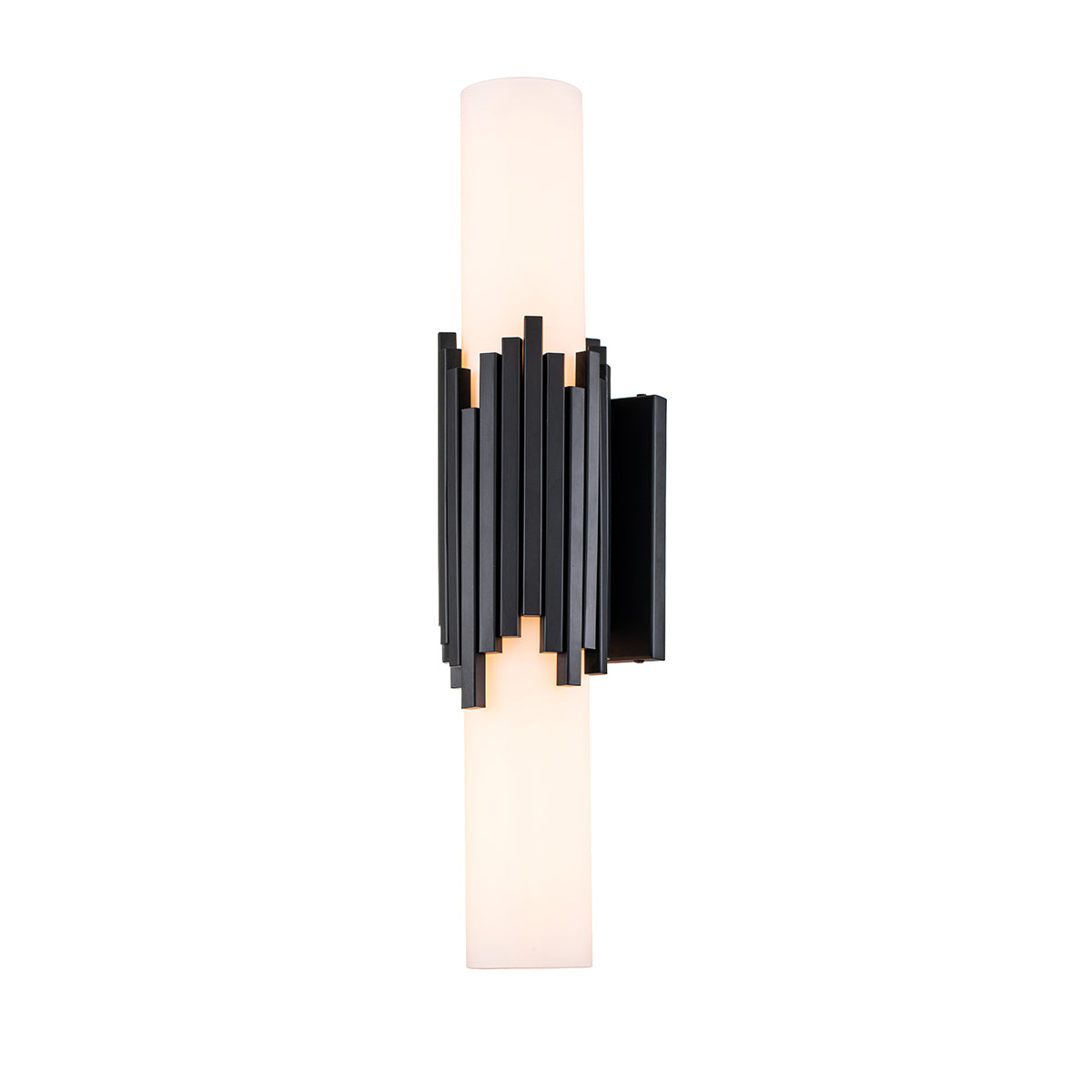 Marvel 2 Light Bath Light in Matte Black %%cf__sku%% – Lucas McKearn