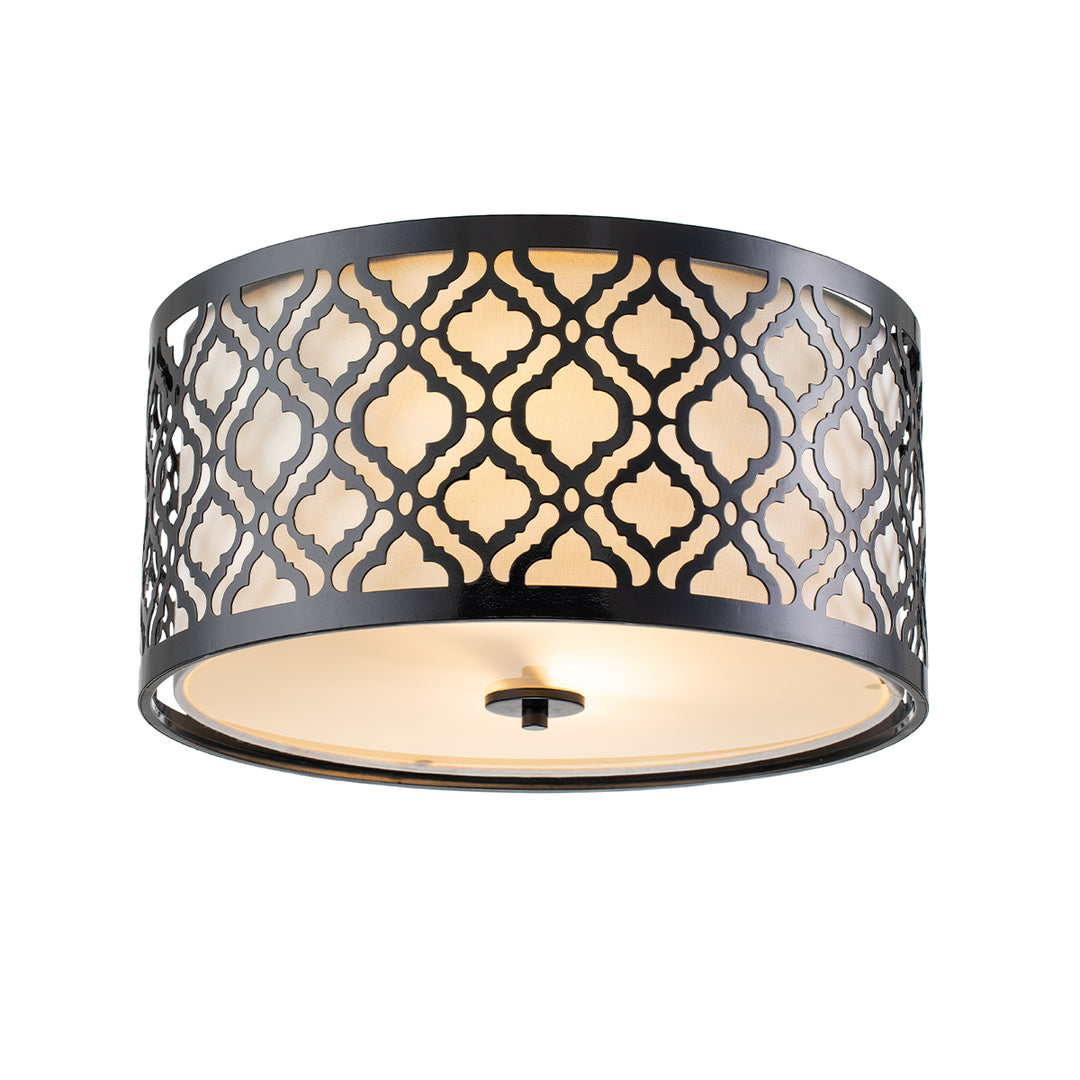 Arabella Flush Mount in Black