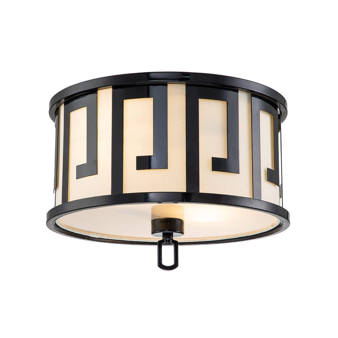 Leumria Flush Mount in Black