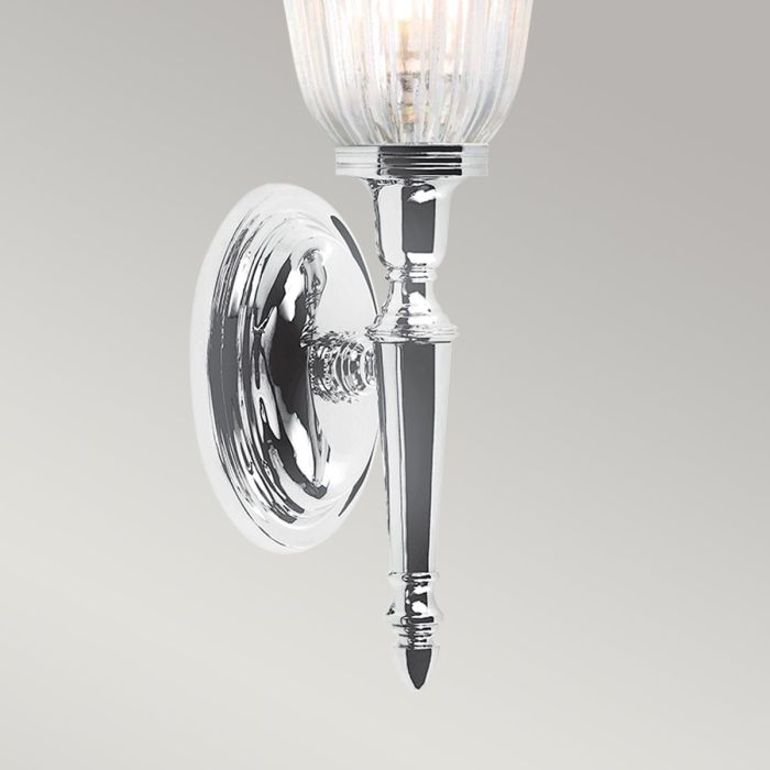 Dryden-1 1 Light Bath Light in Polished Brass