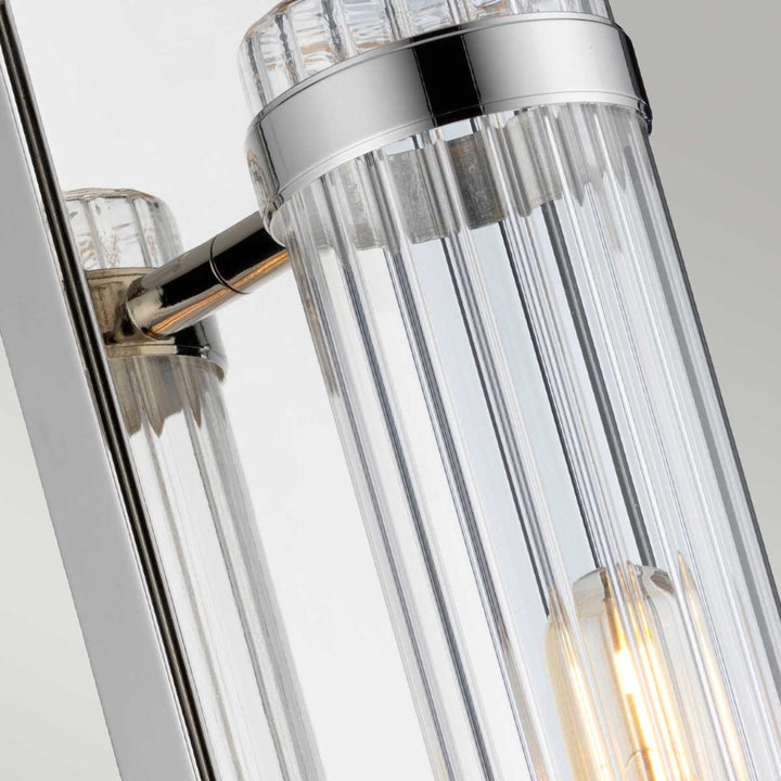Wellington 1 Light Bath Light in Polished Chrome