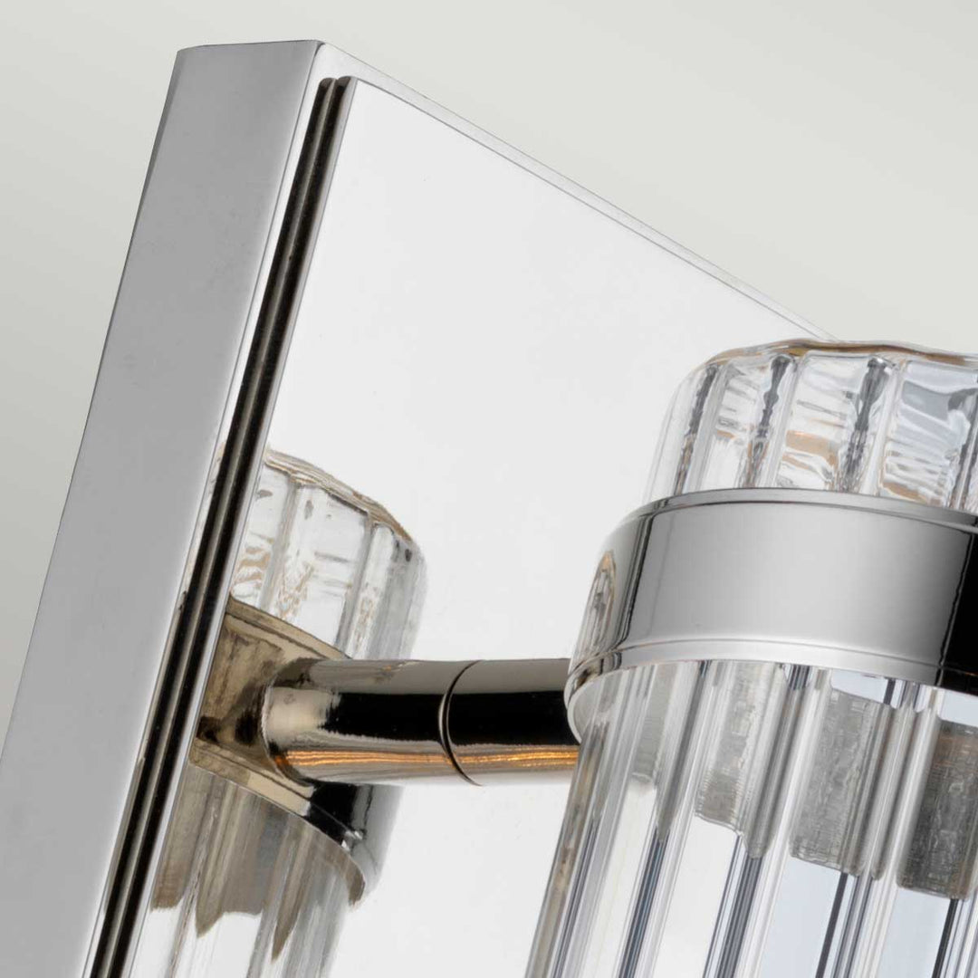 Wellington 1 Light Bath Light in Polished Chrome