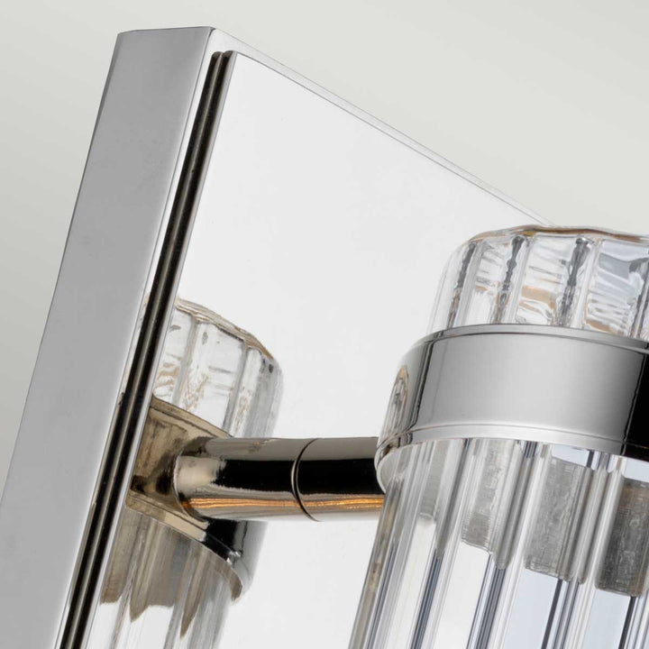 Wellington 1 Light Bath Light in Polished Chrome