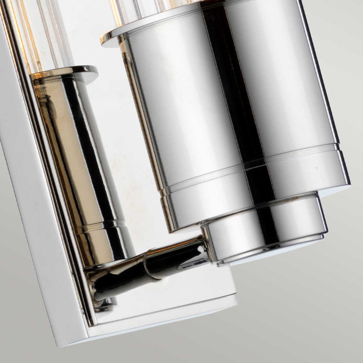 Wellington 1 Light Bath Light in Polished Chrome