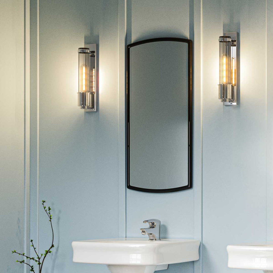 Wellington 1 Light Bath Light in Polished Chrome