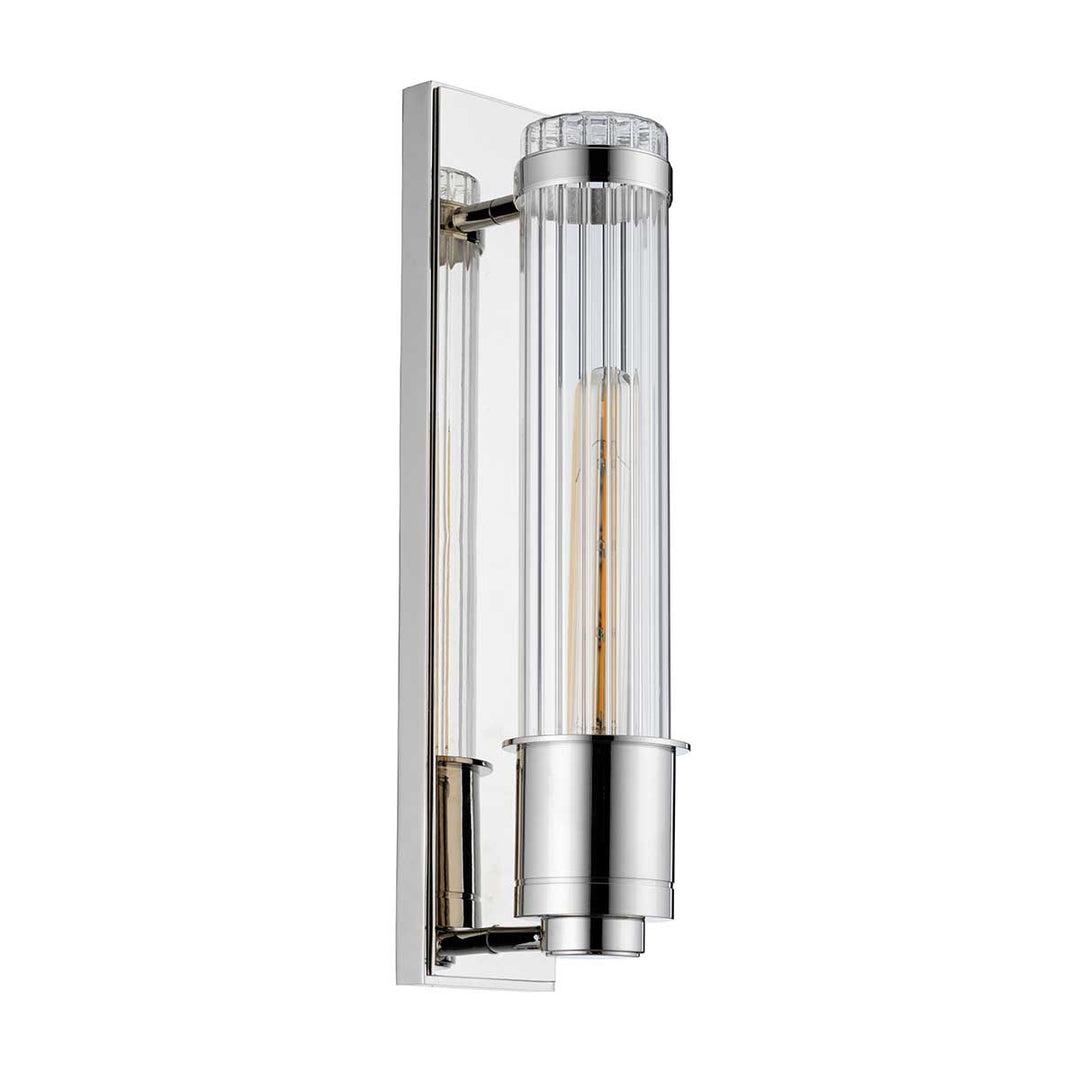 Wellington 1 Light Bath Light in Polished Chrome