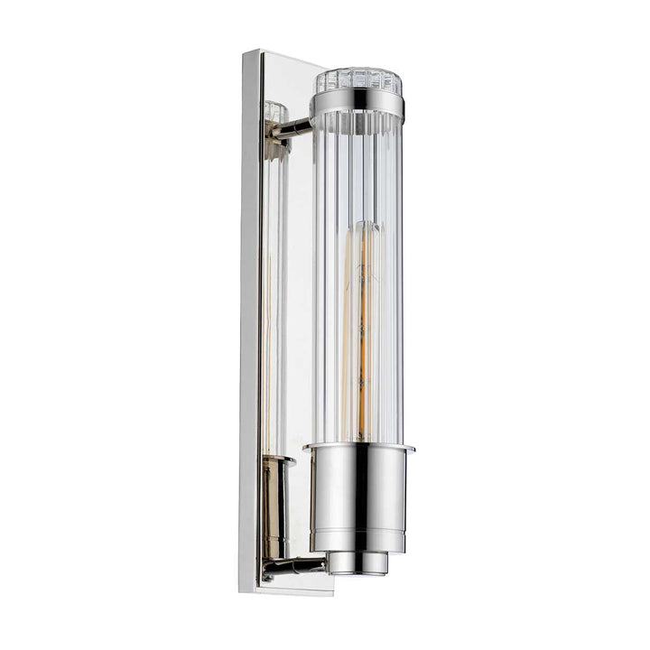 Wellington 1 Light Bath Light in Polished Chrome