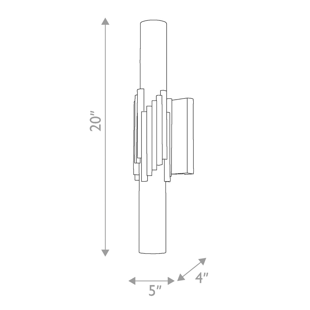 Marvel ADA 2 Light Bath Light – Aged Brass