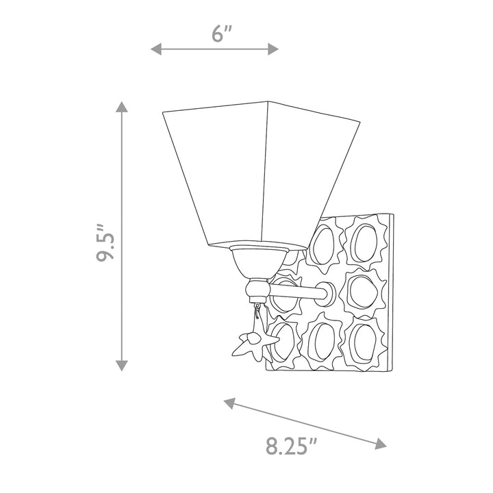 Star 1 Light Bath Bar