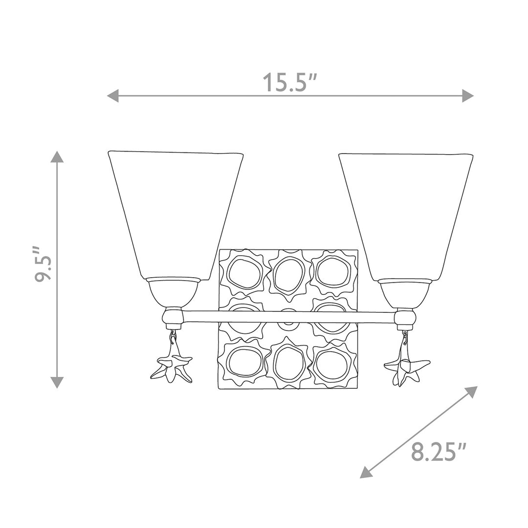 Star 2 Light Bath Bar