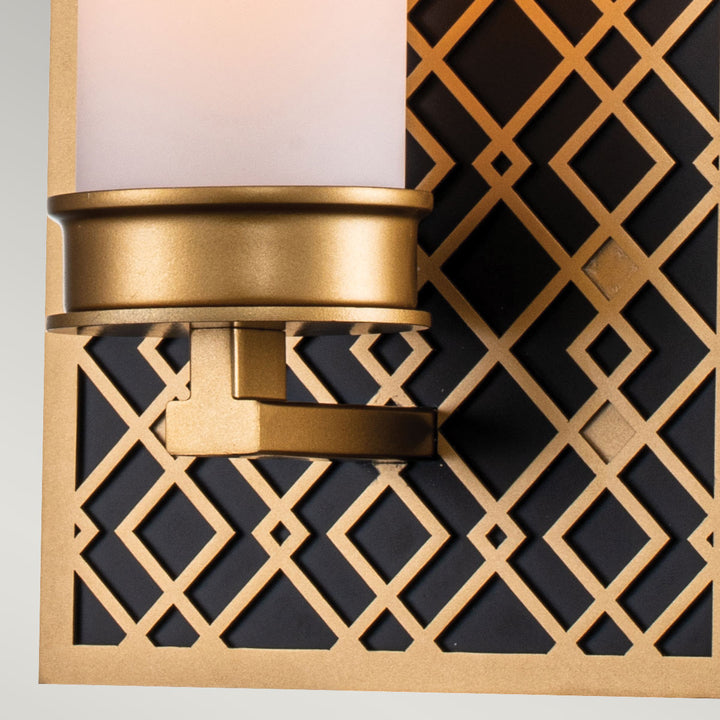 Ziggy 1 Lt Bath Bar in Laquered Gold