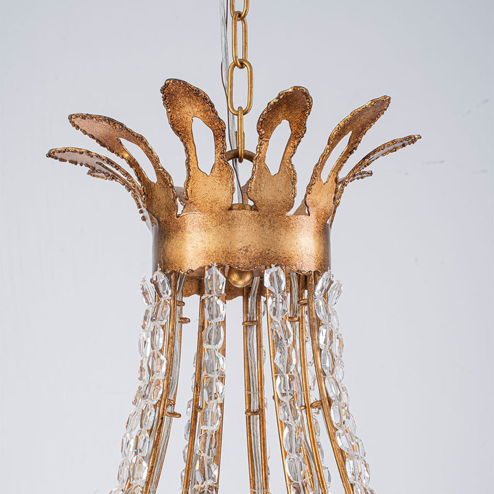 Monteleone 10 Light Chandelier - Gold