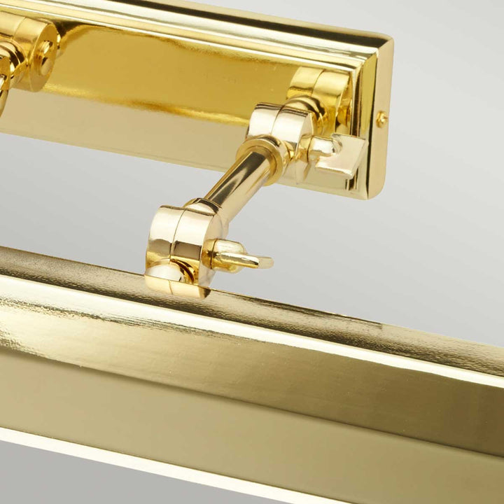 Chawton 4 Light Large Picture Light in Polished Brass
