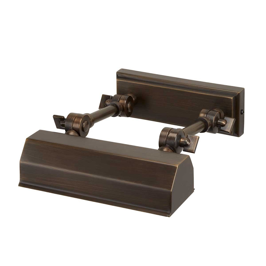 Chawton 1 Light Small Picture Light in Dark Bronze