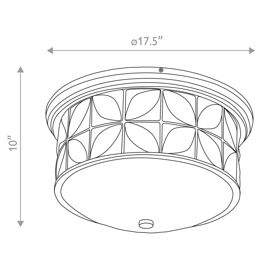 Epsilon 3 Light Flush Mount