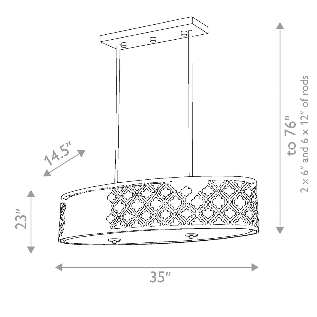 Arabella Island Pendant