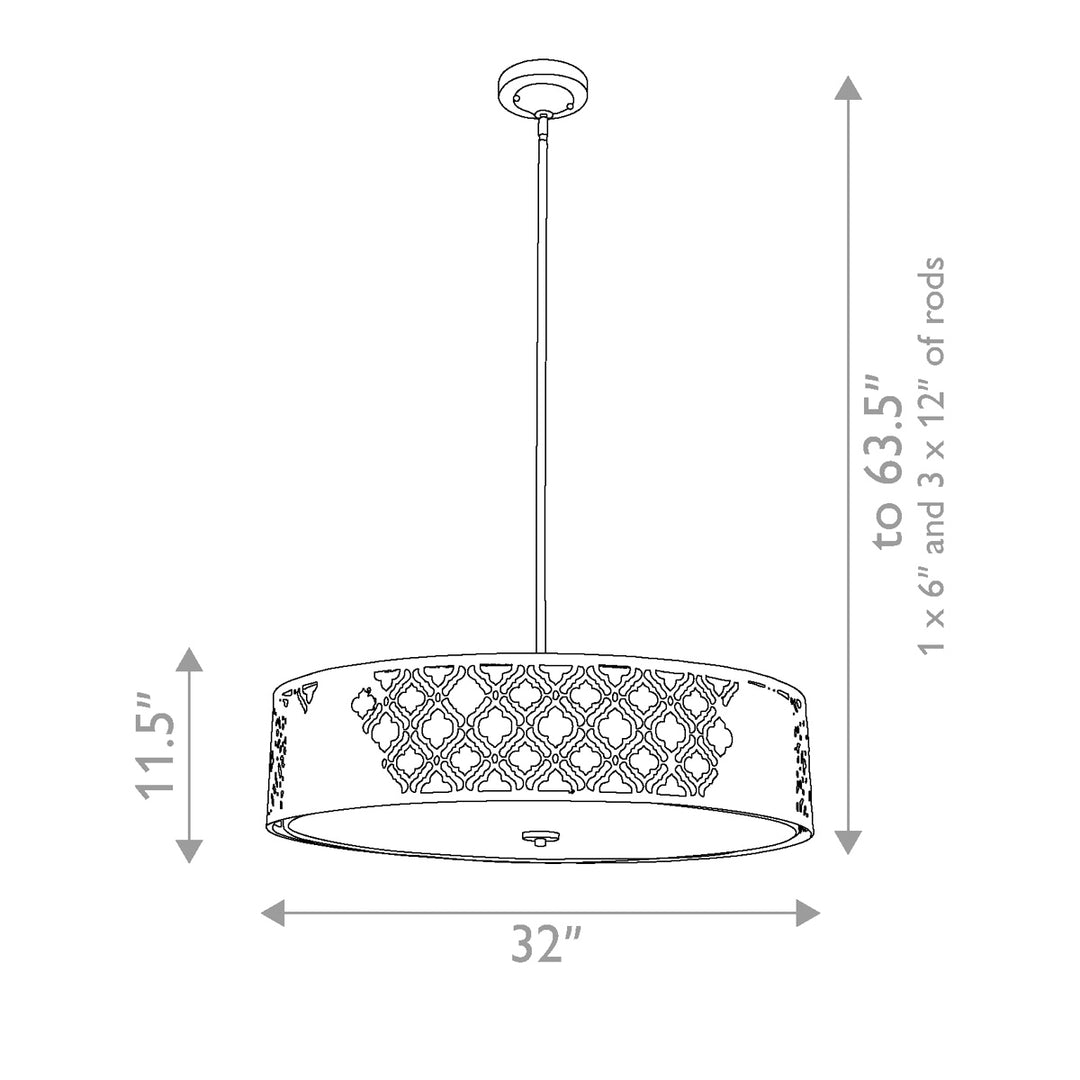 Arabella Large Pendant