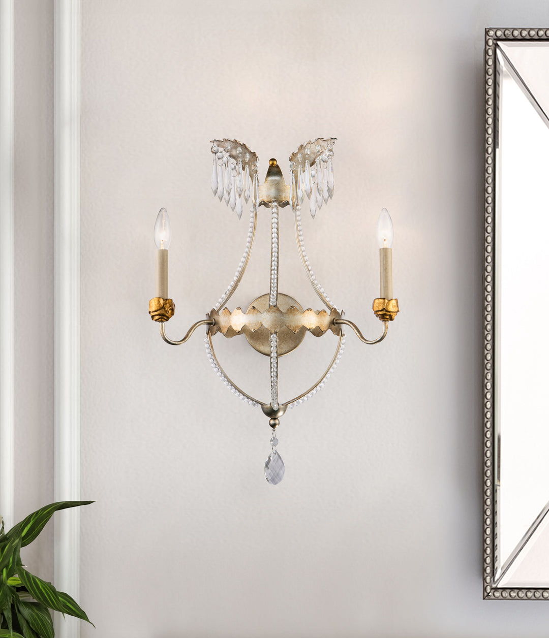 Louis 2lt Wall Sconce