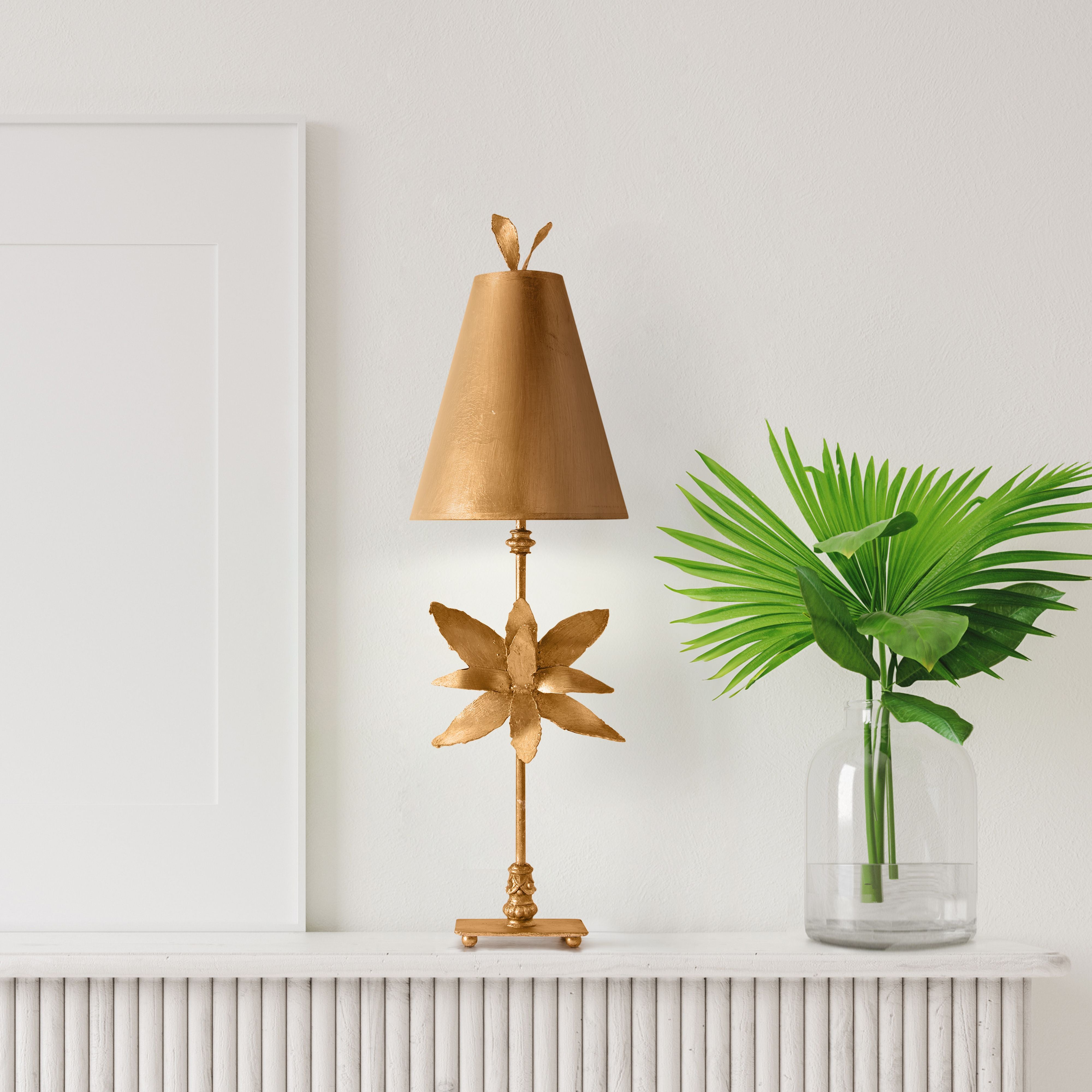 Azalea Gold Table Lamp – Lucas McKearn