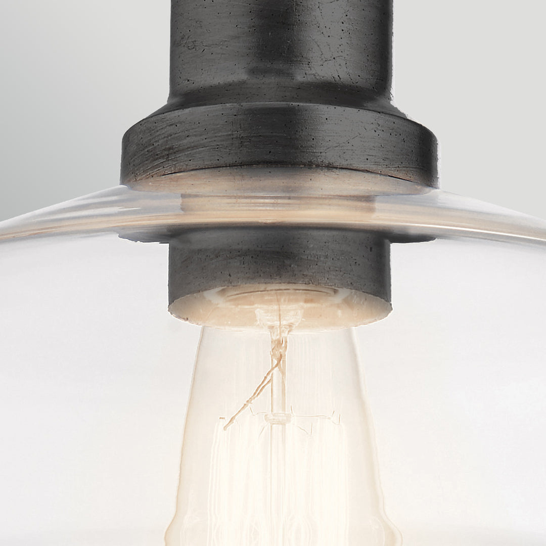 Nottinghill 1 Light Duo-Mount Pendant - Graphite (Black)