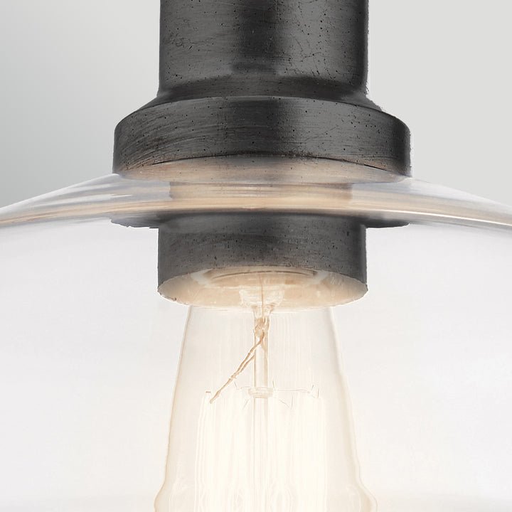 Nottinghill 1 Light Duo-Mount Pendant - Graphite (Black)