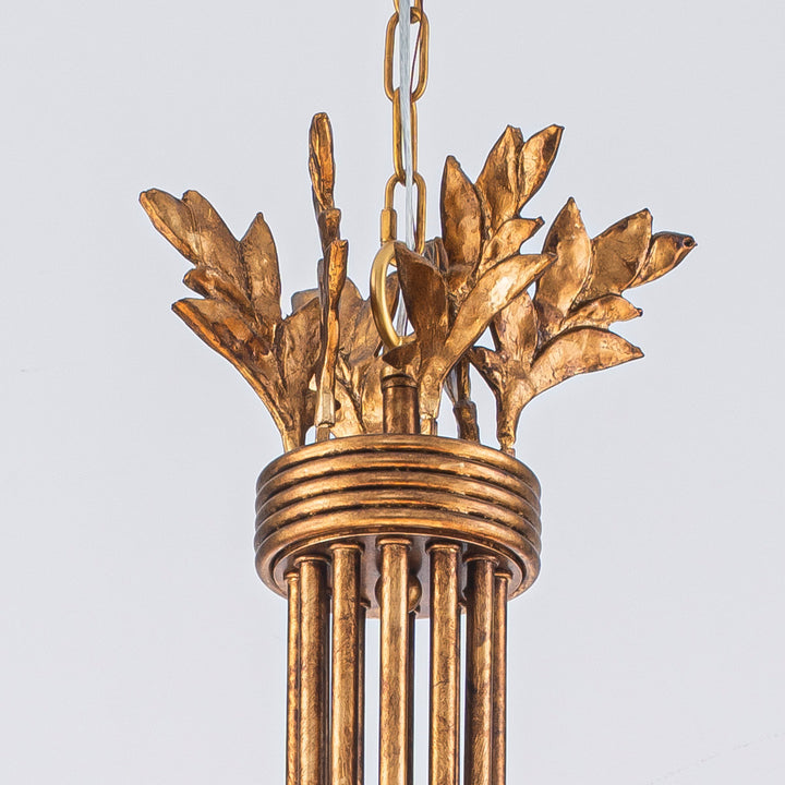 Sweet Olive 12 Light Chandelier - Gold