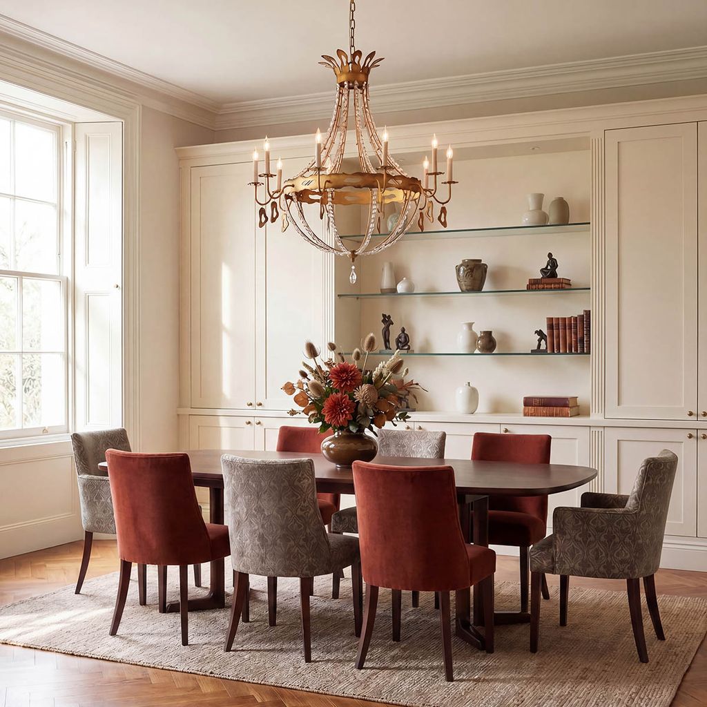 Monteleone 10 Light Chandelier - Gold