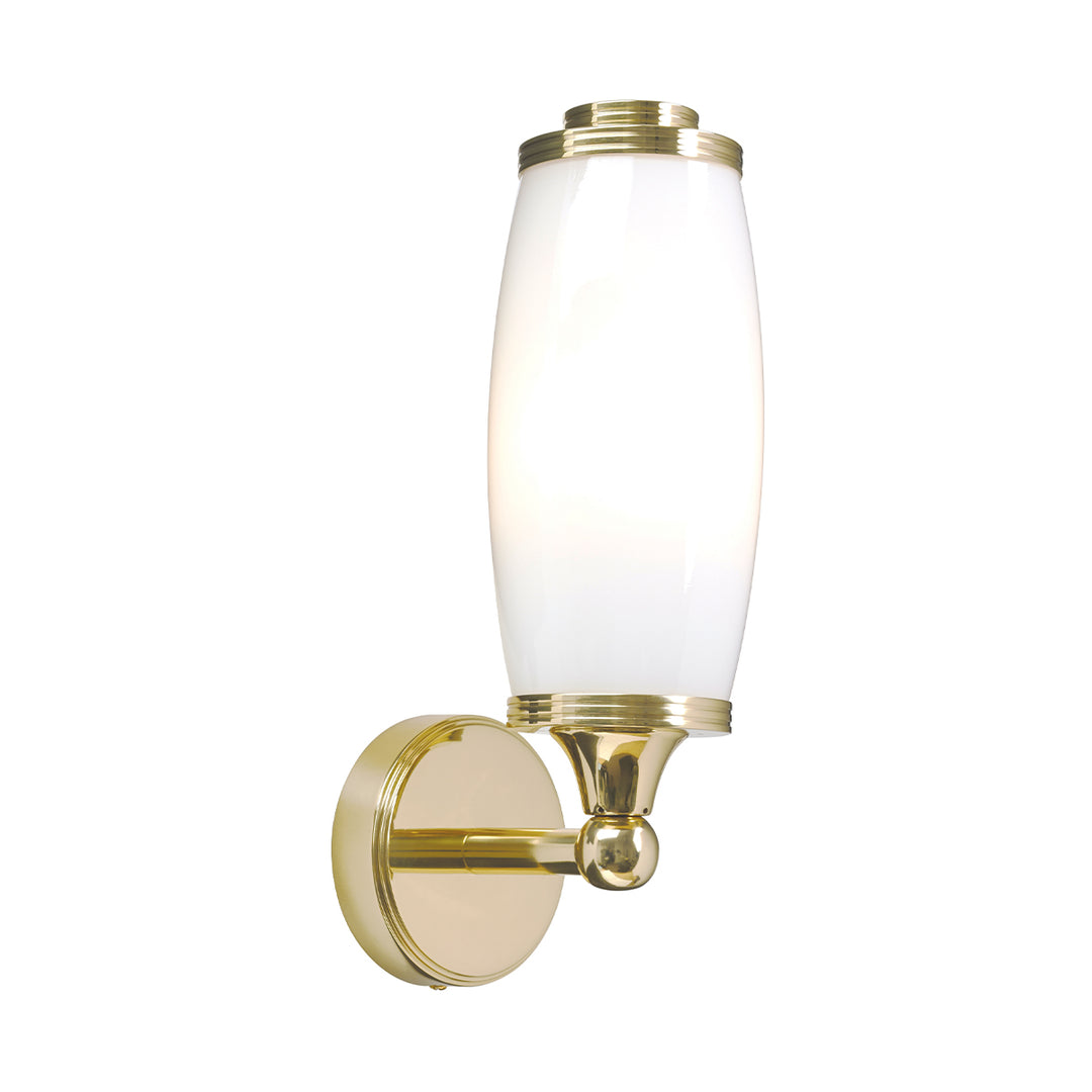 Eliot 1 Light Bath Light in Polished Brass