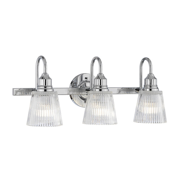 Addison 3-Light Bath Light – Polished Chrome – Lucas McKearn