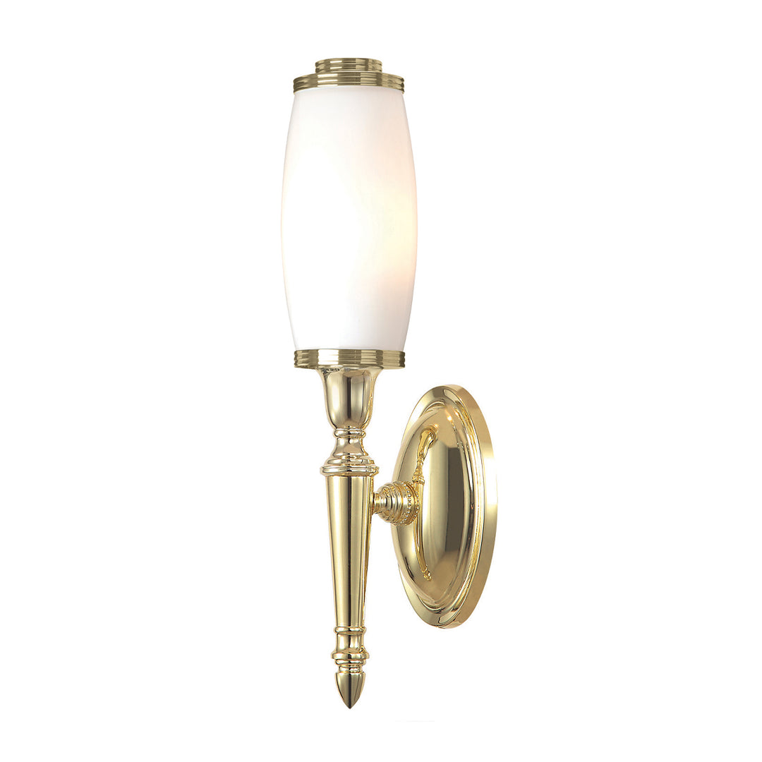 Dryden 1 Light Bath Light in Polished Brass
