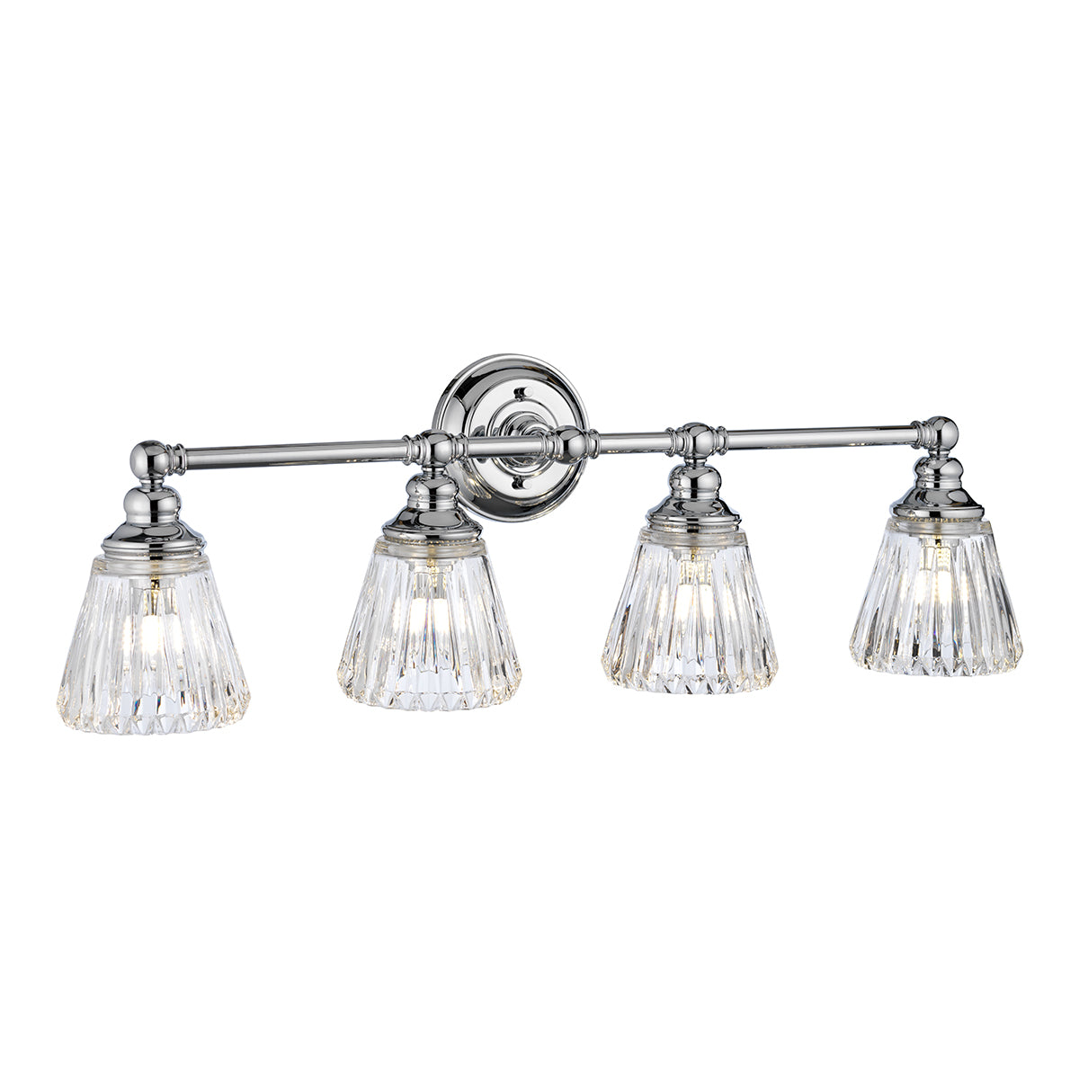 Keynes 4 Light Bath Light in Polished Chrome – Lucas McKearn